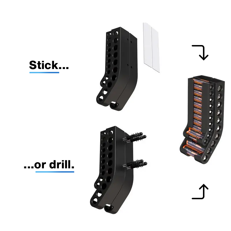 Battery Storage Organizer