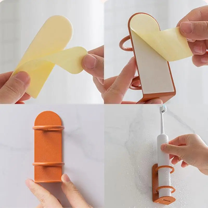 Wall-Mounted Toothbrush Holder